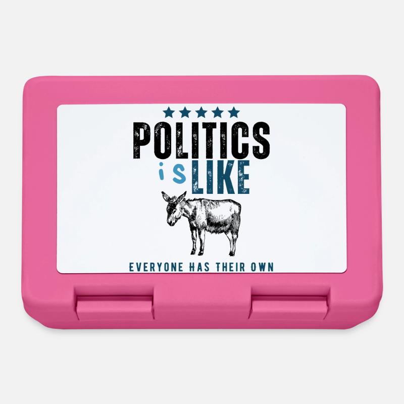IsLike Distressed Logo Typography - Lunchbox - pink