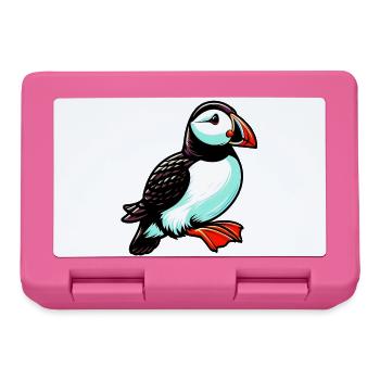 Puffin - Lunchbox - pink - Front