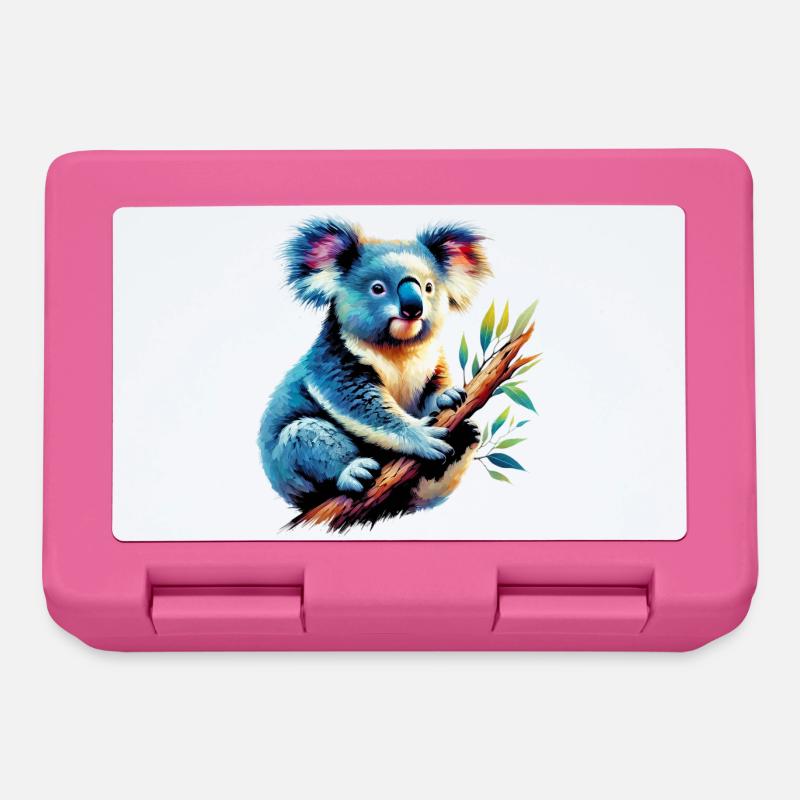 Koala - Brotdose - Pink
