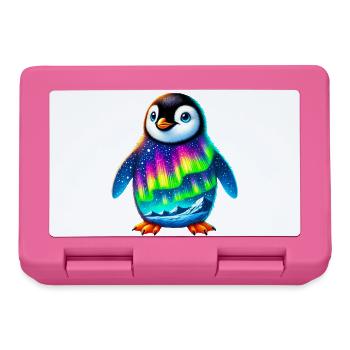 Penguin - Lunchbox - pink - Front