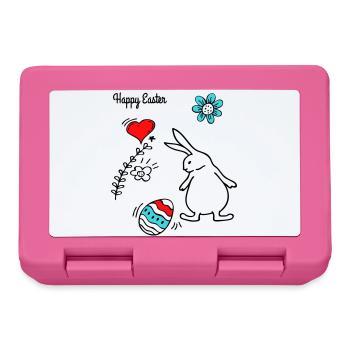 Happy Easter - Brotdose - Pink - Vorne