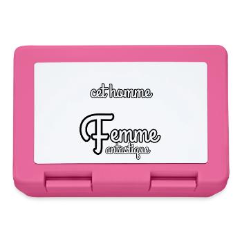 Femme fantastique prise - Boîte à goûter - rose - Devant