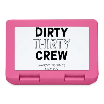 Dirty Thirty - Brotdose - Pink - Vorne