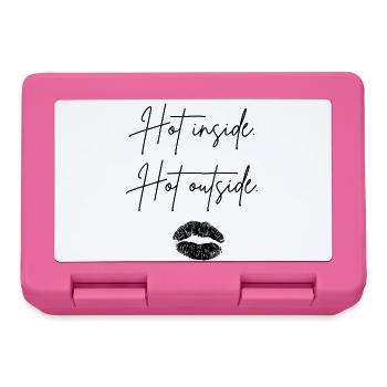 hot inside hot outside - Lunchbox - pink - Front