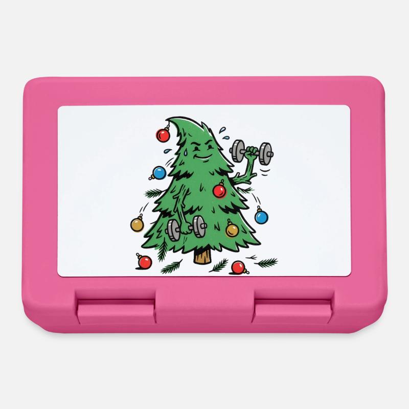 Train hard, decorate harder - Brotdose - Pink