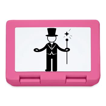 Cirque Magicien Magicien - Boîte à goûter - rose - Devant