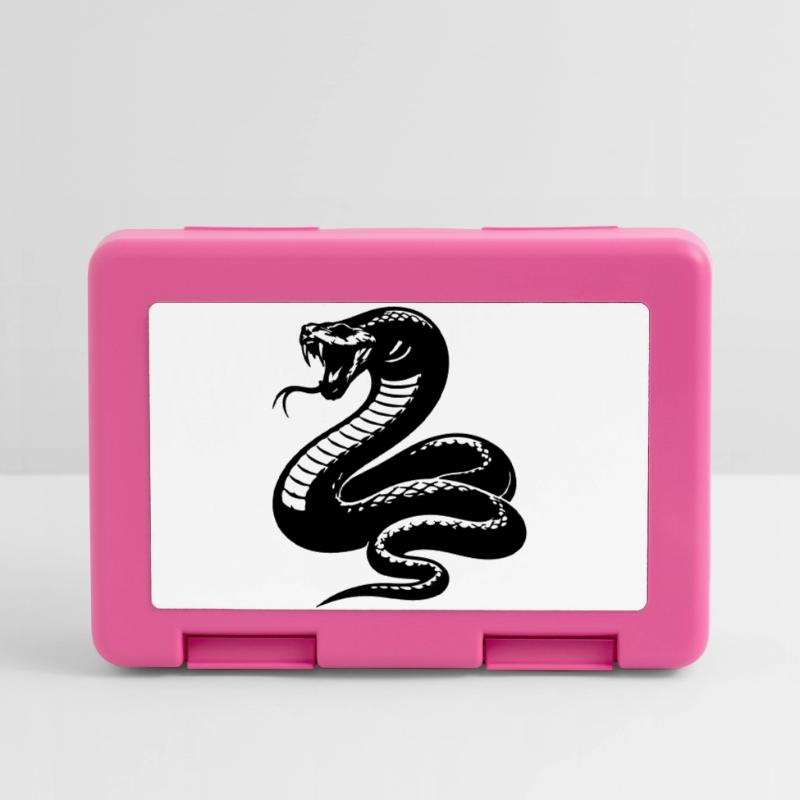 Silhouette du python serpent Boîte à goûter
