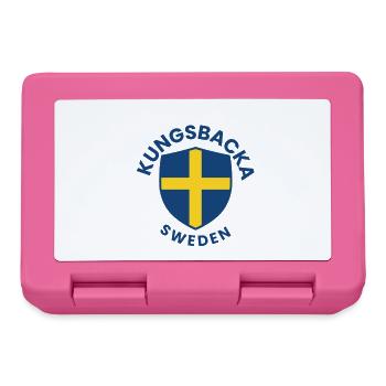 Kungsbacka Sköld, Suède - Boîte à goûter - rose - Devant