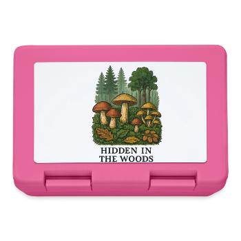 Forest Mushrooms Secret - Lunchbox - pink - Front