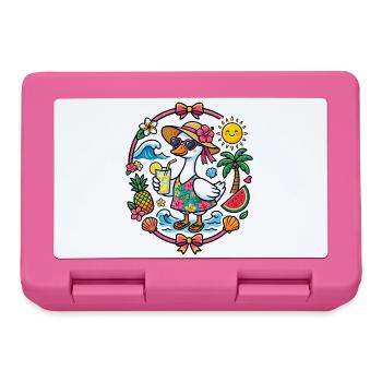 Goose on the Beach - Tropical Summer Vibes - Brotdose - Pink - Vorne
