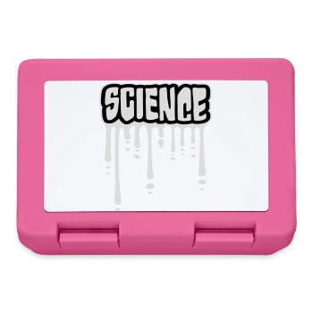 Science Science Statement Nerd Education Saying - Lunchbox - pink - Front