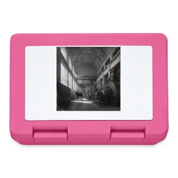 Lost Place Moose Black & White Art Animal Crime - Lunchbox - pink - Front