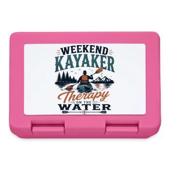 Wochenend-Kajakfahrer-Therapie auf dem Wasser - Brotdose - Pink - Vorne