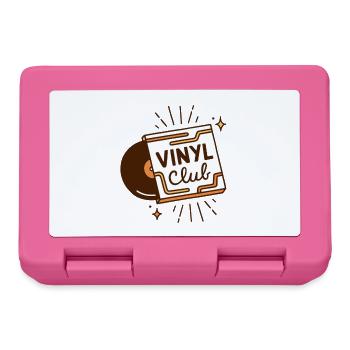 Vinylclub-Analog-Musikästhetik - Brotdose - Pink - Vorne