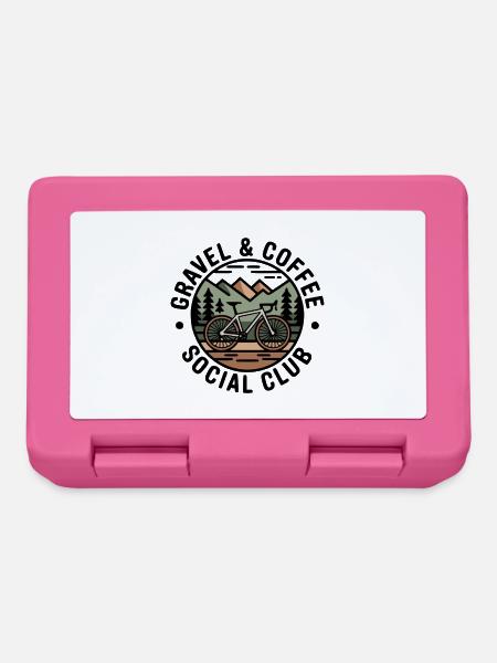 Gravel & Coffee Club - Brotdose - Pink