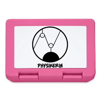 Physikerin - Brotdose - Pink - Vorne