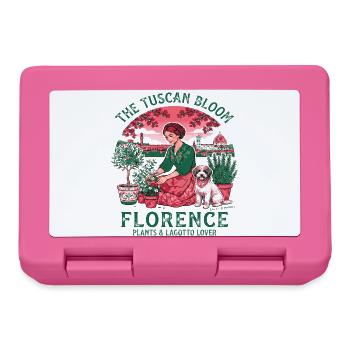 La Floraison toscane Florence Botanique Rome - Boîte à goûter - rose - Devant