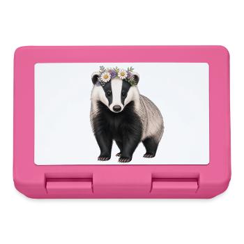 Dachs - Brotdose - Pink - Vorne