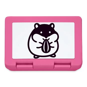 Suesser Hamster Icon - Brotdose - Pink - Vorne