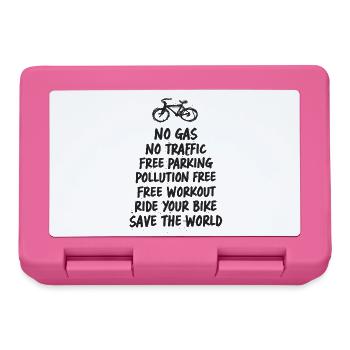 Safe the world - Brotdose - Pink - Vorne