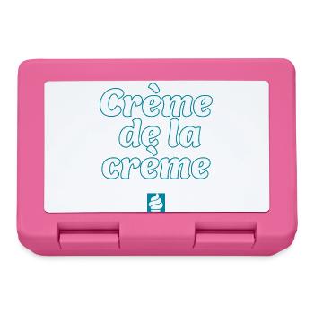 Crème de la Crème – Das Beste - Brotdose - Pink - Vorne