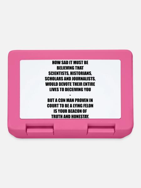 How sad - Brotdose - Pink