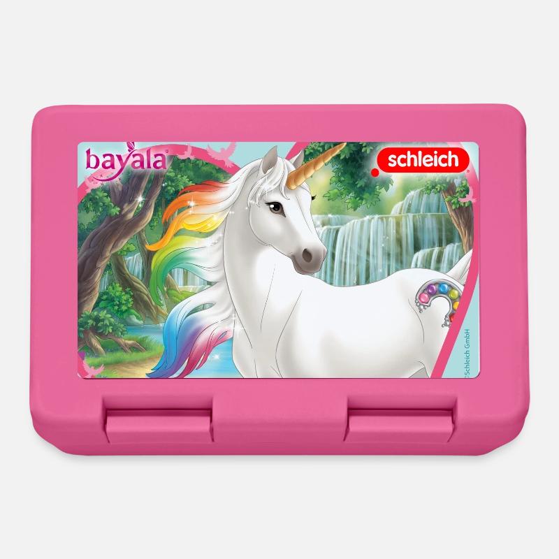 Schleich bayala Licorne Arc-En-Ciel boîte à déjeuner - Boîte à goûter - rose