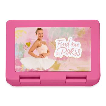 Find me in Paris Lena Grisky Logo - Brotdose - Pink - Vorne