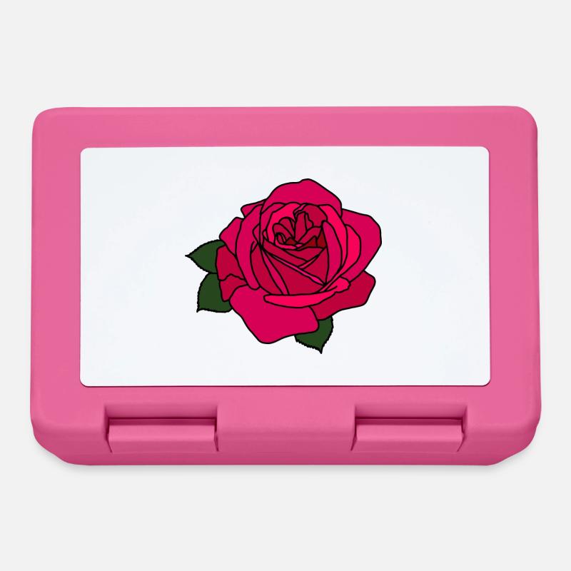 Pink Rose - Lunchbox - pink