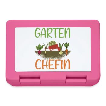 Garten Chefin - Brotdose - Pink - Vorne