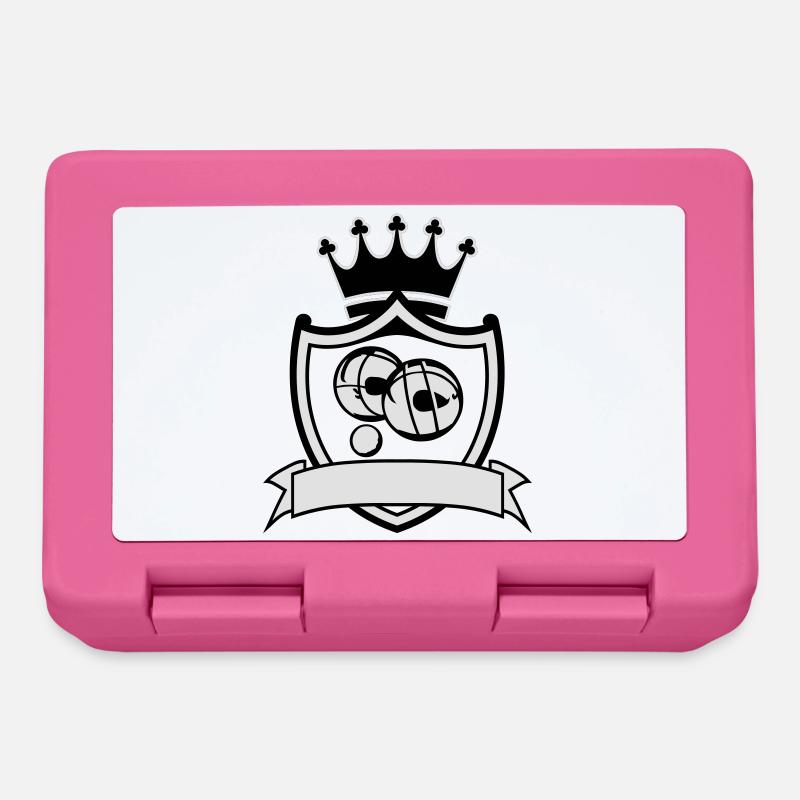 Blason petanque - Brotdose - Pink