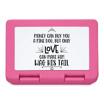 Dog lovers - Lunchbox - pink - Front