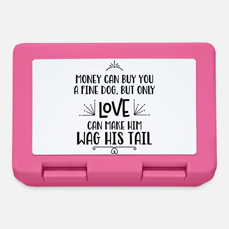 Dog lovers - Lunchbox - pink