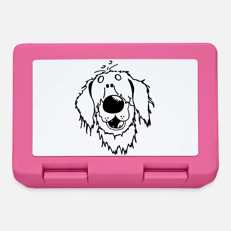 Hovawart – Hovi – Chien – Tee Shirt - Boîte à goûter - rose