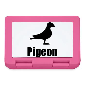 Pigeon - Boîte à goûter - rose - Devant