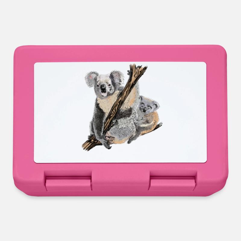 koala bear - Boîte à goûter - rose
