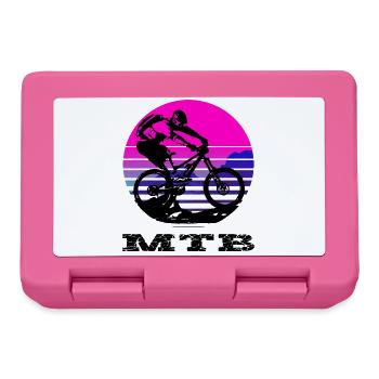 Mountainbike - Brotdose - Pink - Vorne