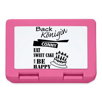Backkönigin Conny - Brotdose - Pink - Vorne