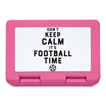 Football Time - Brotdose - Pink - Vorne