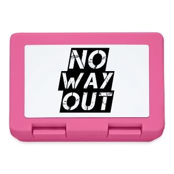 No Way Out: No Way Out - Lunchbox - pink - Front