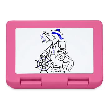 Matrose, maritim - Brotdose - Pink - Vorne