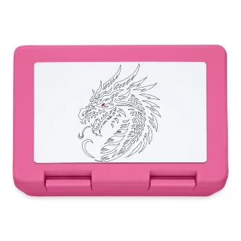 Dragonemblem - Brotdose - Pink - Vorne