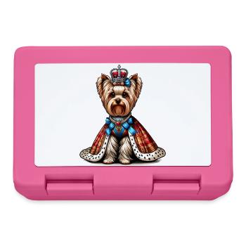 Yorkshire Terrier Prinzessin - Brotdose - Pink - Vorne