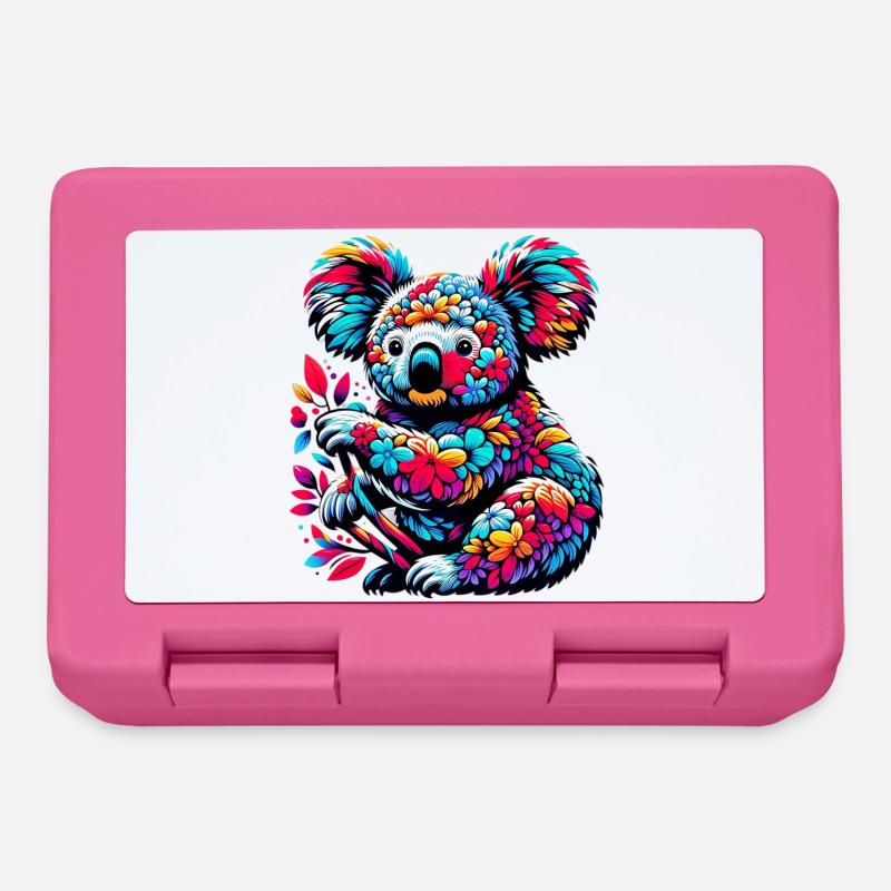 Koala - Brotdose - Pink