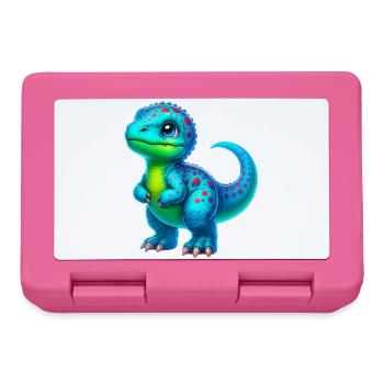 Dinosaur - Lunchbox - pink - Front