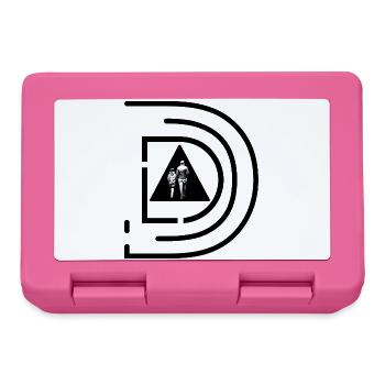 DAD - Papa - Vater - Superdad - Lunchbox - pink - Front
