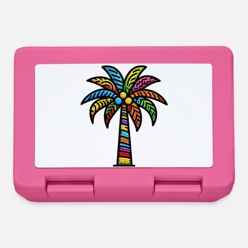 Palm tree - Lunchbox - pink