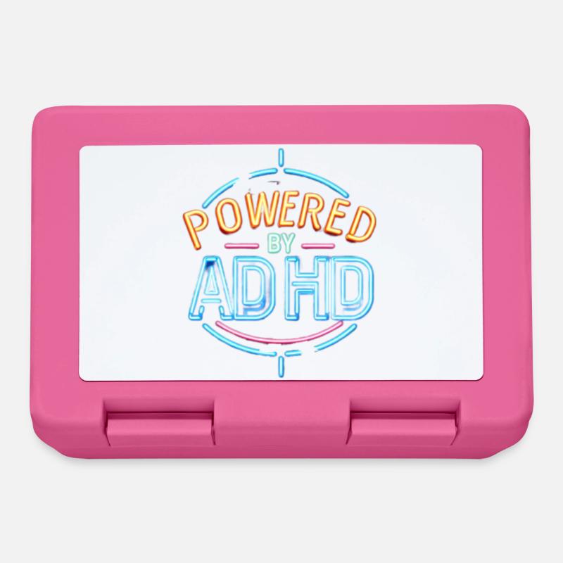 ADHD - Lunchbox - pink