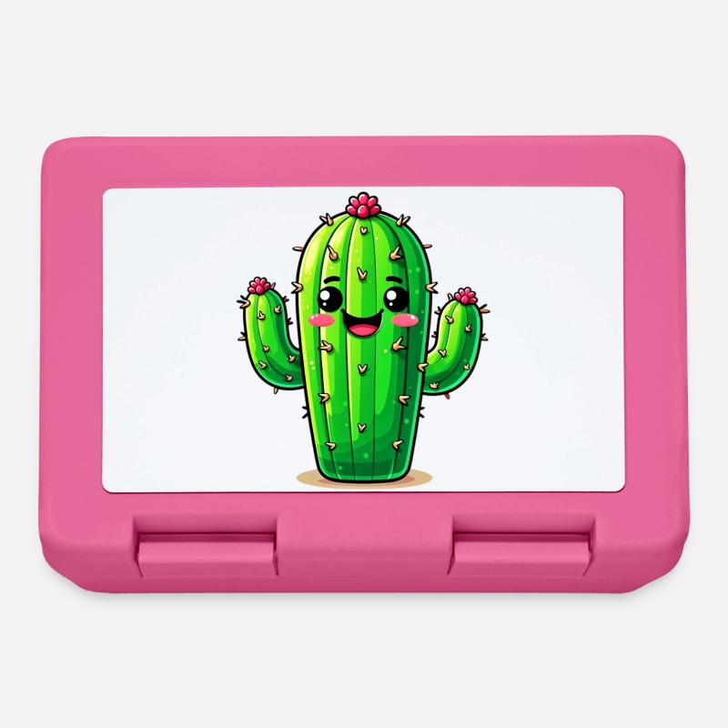 Kaktus - Brotdose - Pink