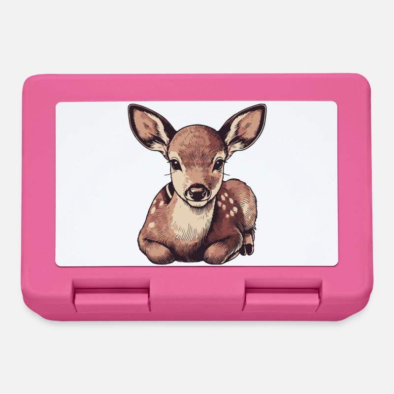 Roe deer - Lunchbox - pink